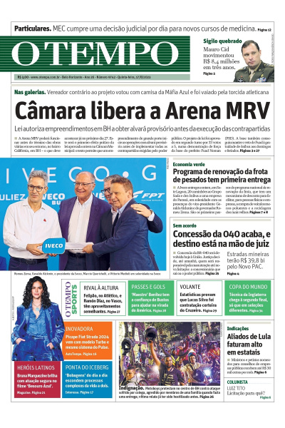 O TEMPO - Edição de 17 de agosto de 2023