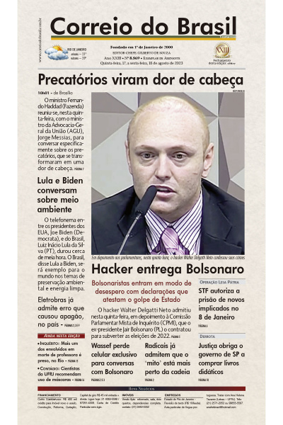 Correio do Brasil – Edição de 17 a 18 de agosto de 2023