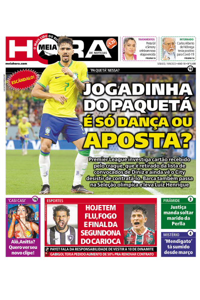 Meia Hora - Edição de 19 de agosto de 2023