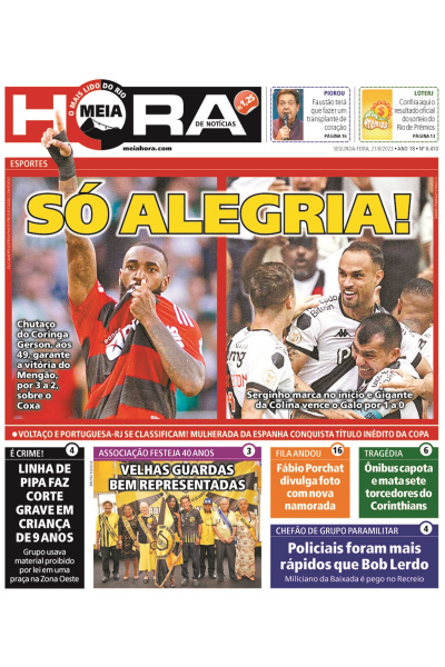 Meia Hora - Edição de 21 de agosto de 2023