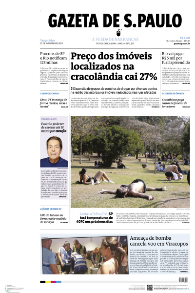 Gazeta de S. Paulo - Edição de 22 de Agosto de 2023