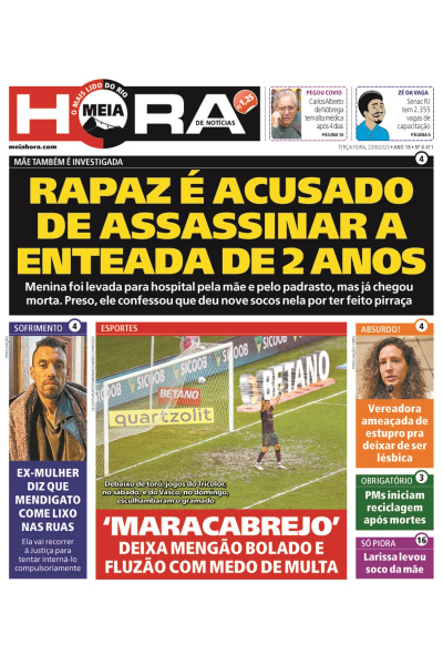 Meia Hora - Edição de 22 de agosto de 2023