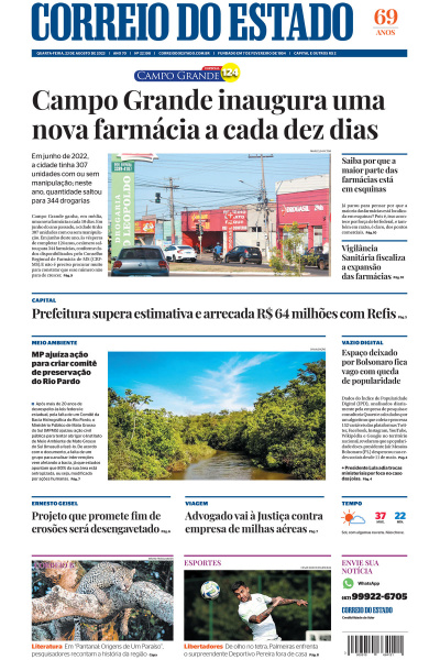 Correio do Estado - Edição de 23 de agosto de 2023