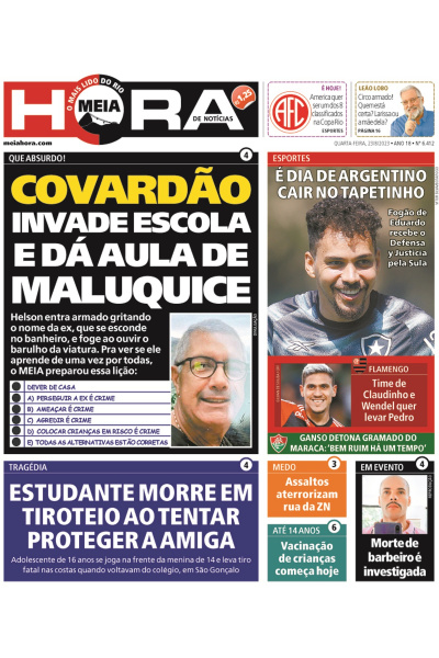 Meia Hora - Edição de 23 de agosto de 2023