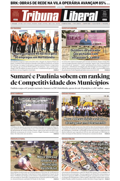 Tribuna Liberal - Edição de 26 de agosto de 2023