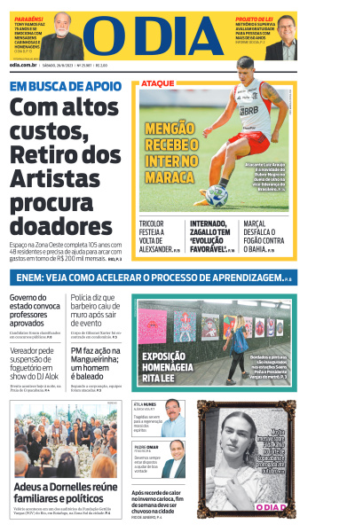 O DIA - Edição de 26 de Agosto de 2023