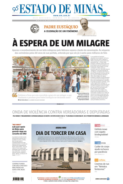 Estado de Minas - Edição de 27 de agosto de 2023