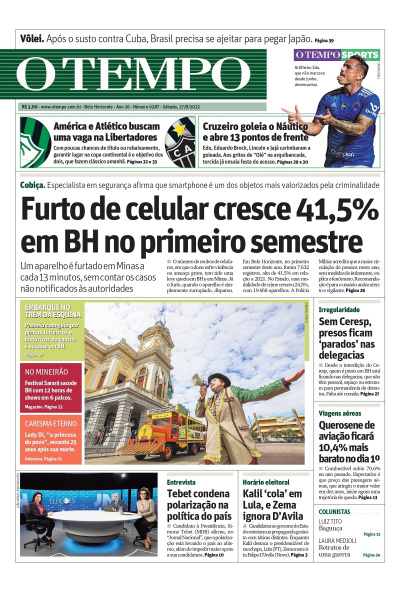 O TEMPO - Edição de 27 de agosto de 2023