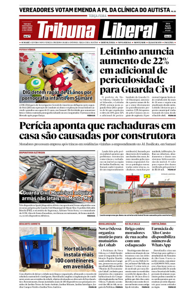 Tribuna Liberal - Edição de 29 de agosto de 2023