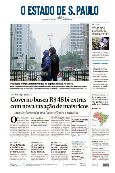 Estadão - Edição de 29 de Agosto de 2023