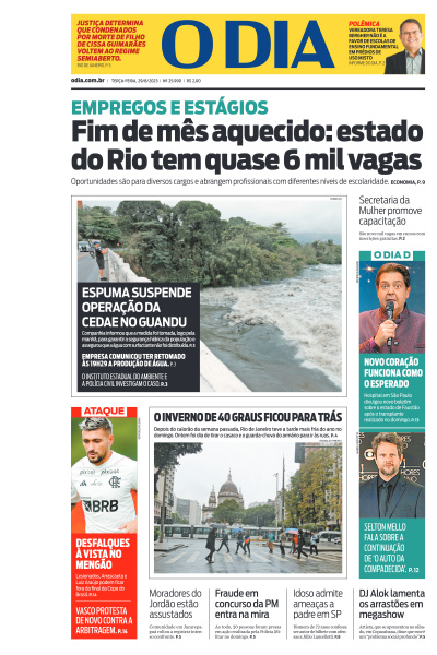 O DIA - Edição de 29 de Agosto de 2023