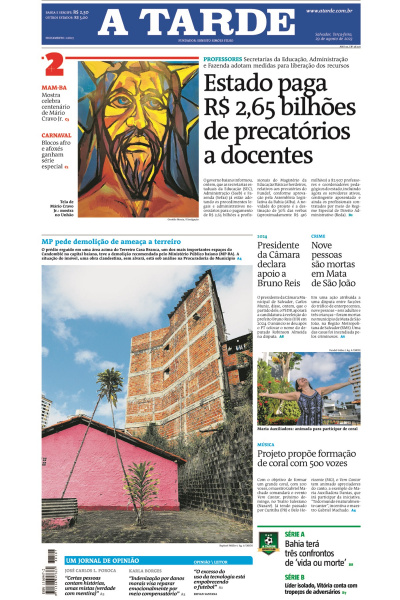 A TARDE - Edição de 29 de agosto de 2023