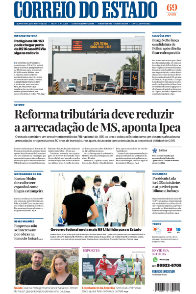 Correio do Estado - Edição de 30 de agosto de 2023