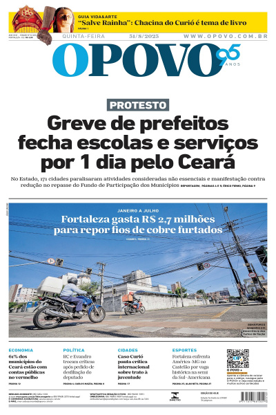 O POVO - Edição de 31 de agosto de 2023