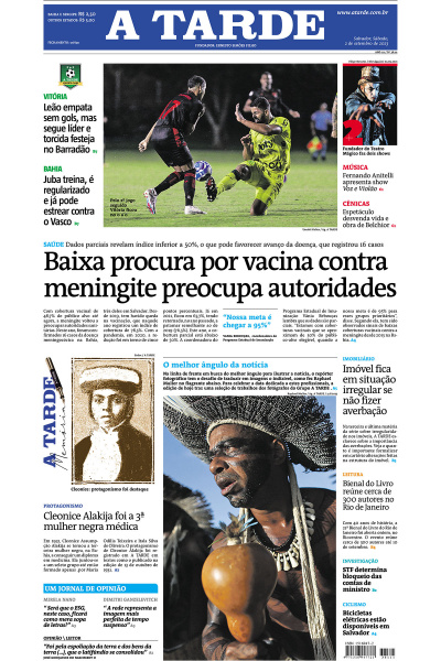 A TARDE - Edição de 02 de setembro de 2023