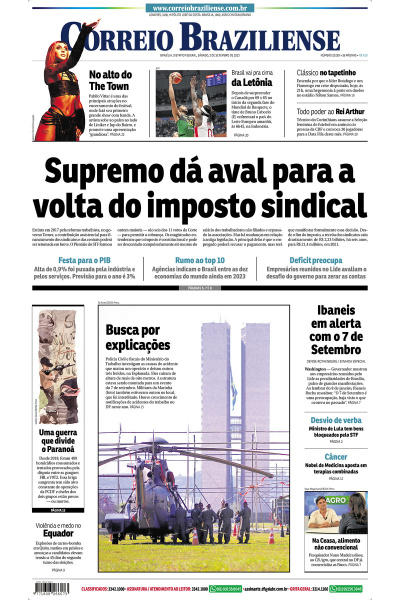 Correio Braziliense - Edição de 02 de setembro de 2023