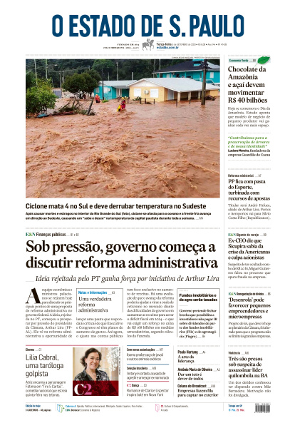 Estadão - Edição de 05 de Setembro de 2023