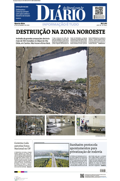 Diário do Litoral – Edição de 06 de Setembro de 2023