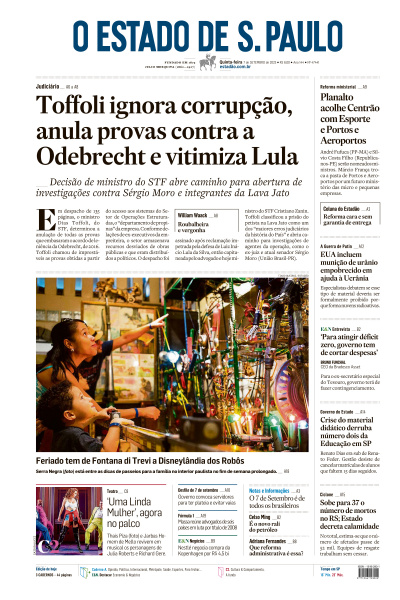 Estadão - Edição de 07 de Setembro de 2023