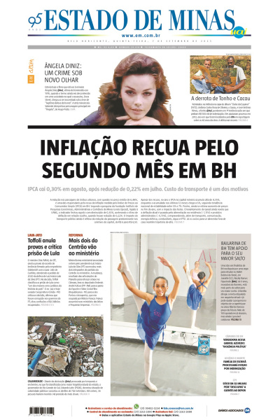 Estado de Minas - Edição de 07 de setembro de 2023