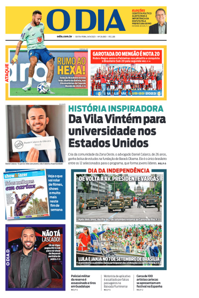 O DIA - Edição de 08 de Setembro de 2023