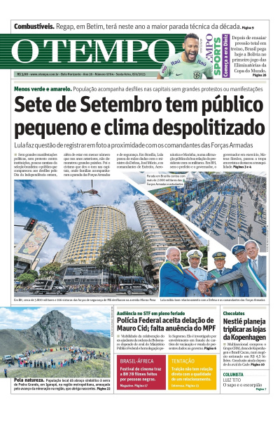 O TEMPO - Edição de 08 de setembro de 2023