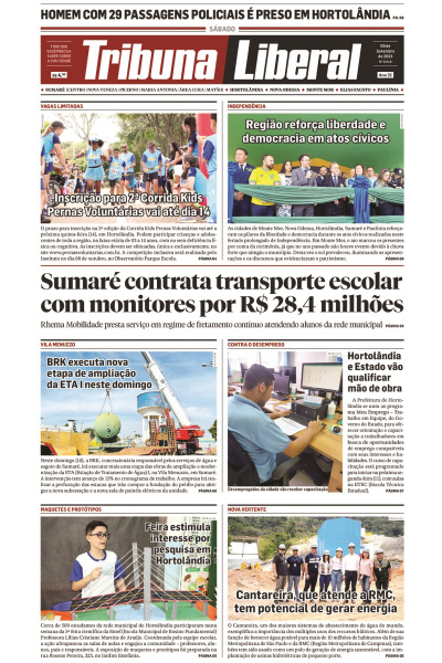 Tribuna Liberal - Edição de 09 de Setembro de 2023