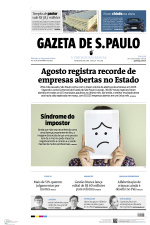 Gazeta de S. Paulo - Edição de 09 de Setembro de 2023