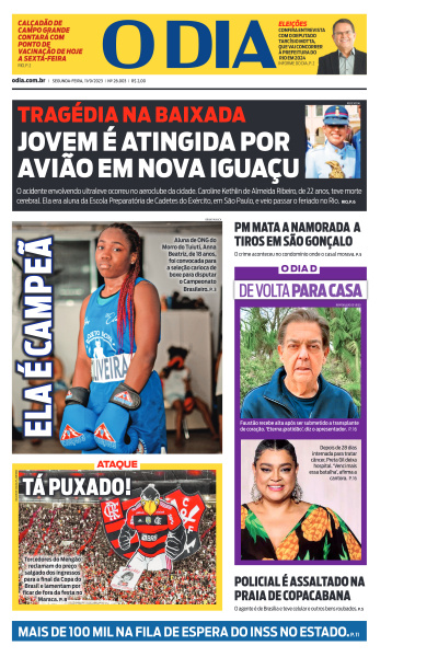 O DIA - Edição de 11 de Setembro de 2023