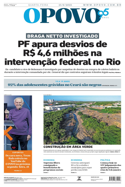 O POVO - Edição de 13 de setembro de 2023