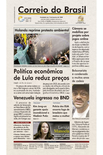 Correio do Brasil – Edição de 13 a 14 de Setembro de 2023