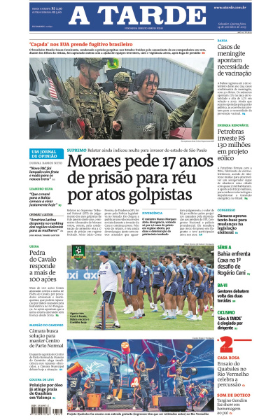 A TARDE - Edição de 14 de setembro de 2023