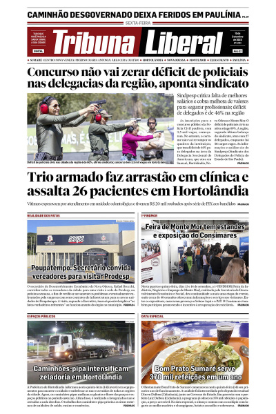 Tribuna Liberal - Edição de 15 de Setembro de 2023