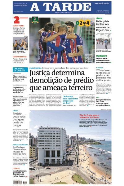 A TARDE - Edição de 15 de setembro de 2023