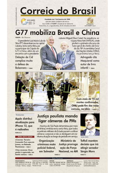 Correio do Brasil – Edição de 15 a 18 de Setembro de 2023