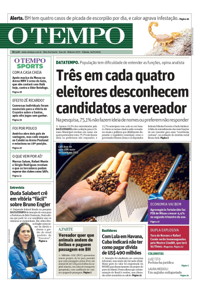 O TEMPO - Edição de 16 de setembro de 2023
