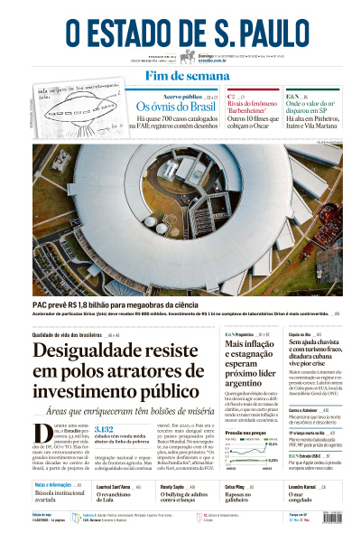 Estadão - Edição de 17 de Setembro de 2023