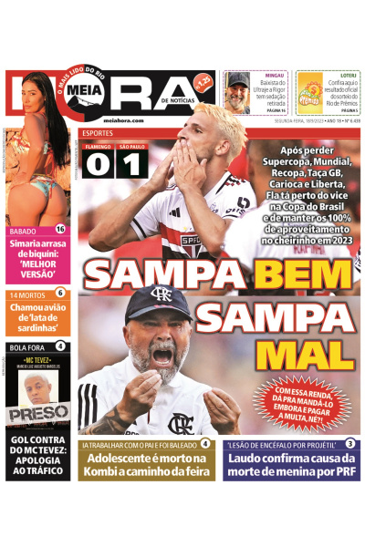 Meia Hora - Edição de 18 de setembro de 2023