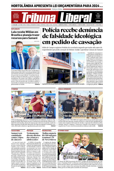Tribuna Liberal - Edição de 19 de Setembro de 2023