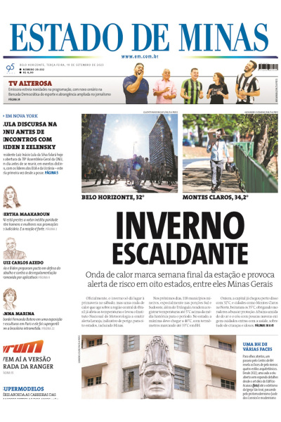 Estado de Minas - Edição de 19 de setembro de 2023