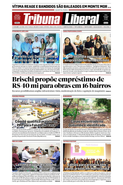 Tribuna Liberal - Edição de 20 de Setembro de 2023