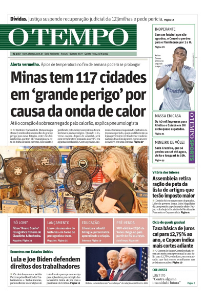 O TEMPO - Edição de 21 de setembro de 2023