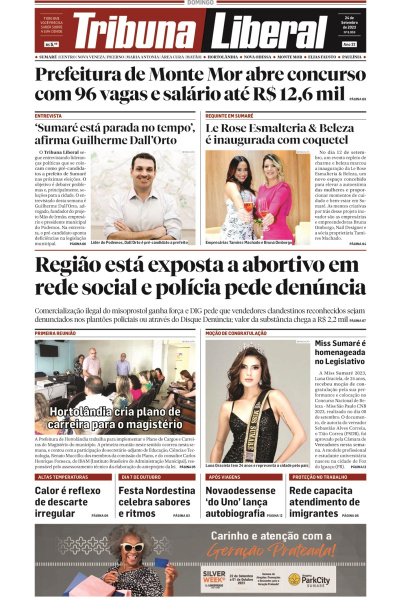 Tribuna Liberal - Edição de 24 de Setembro de 2023