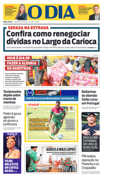 O DIA - Edição de 27 de Setembro de 2023