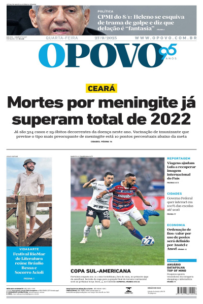 O POVO - Edição de 27 de setembro de 2023