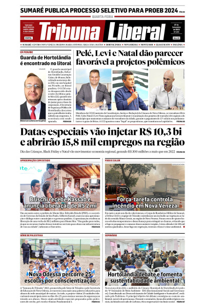Tribuna Liberal - Edição de 27 de Setembro de 2023