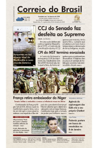 Correio do Brasil – Edição de 27 a 28 de Setembro de 2023