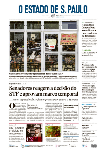 Estadão - Edição de 28 de Setembro de 2023