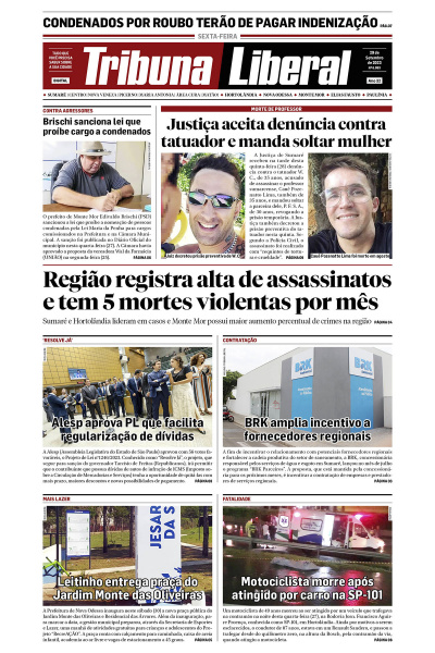 Tribuna Liberal - Edição de 29 de Setembro de 2023