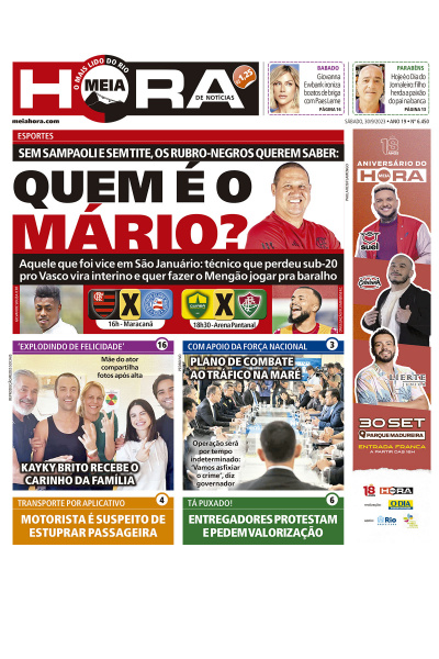 Meia Hora - Edição de 30 de setembro de 2023